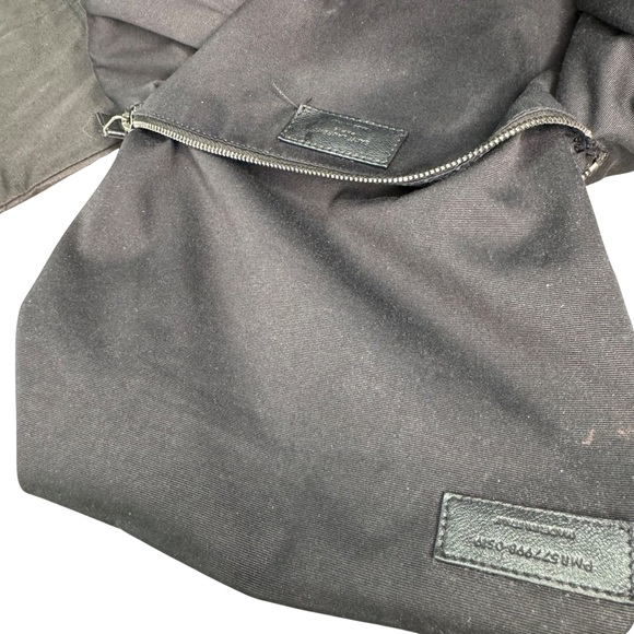 SAINT LAURENT Niki Shopper Tote Crinkled Leather Burgundy Matelasse Monogram MED - Picture 14 of 16